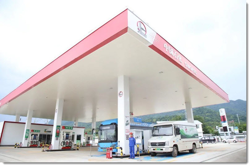 Fuel Cells Works, China's Sinopec Opens a Hydrogen Refueling Station