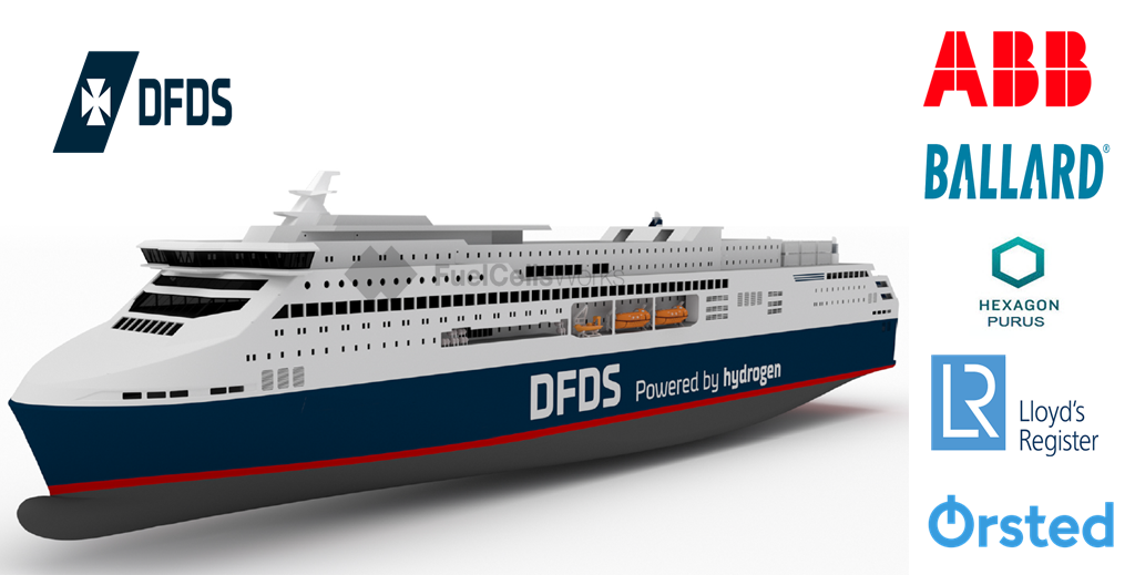 DFDS and Partners Aim to Develop Hydrogen Ferry for Oslo Copenhagen