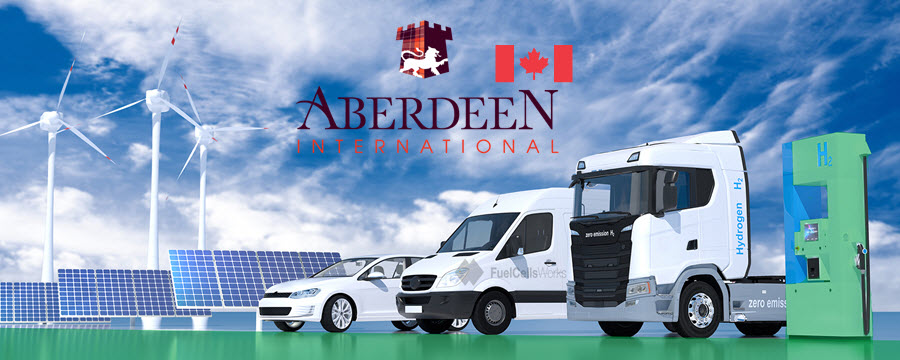 Aberdeen International Looks to Expand Into Hydrogen Renewable Energy