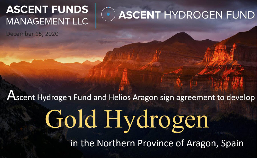 Ascent Hydrogen Fund Signs New Deal with Spains Helios Aragon Main