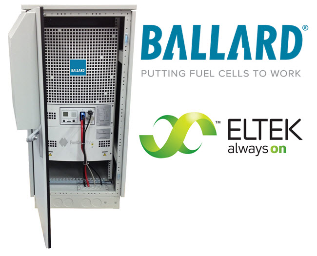 Ballard and Eltek Nordic to Collaborate on Fuel Cell Backup Power Systems for Communication Networks