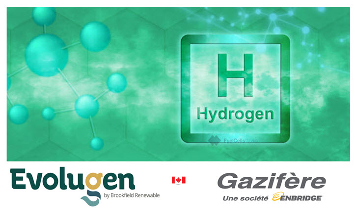 Fuel cells works, Evolugen and Gazifère Announce One of Canada's Largest Green Hydrogen Injection Projects to Be Located in Quebec