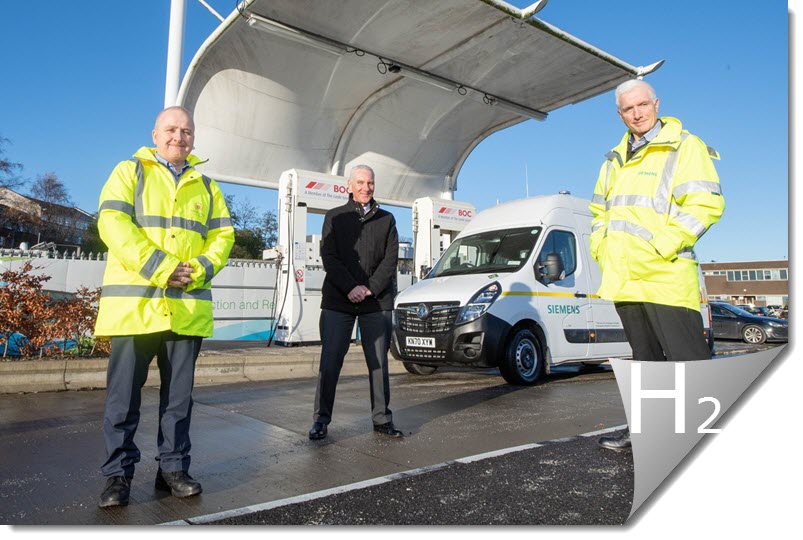 fuelcellsworks, Siemens Mobility Launches First Hydrogen-Powered Van in Partnership with Aberdeen City Council