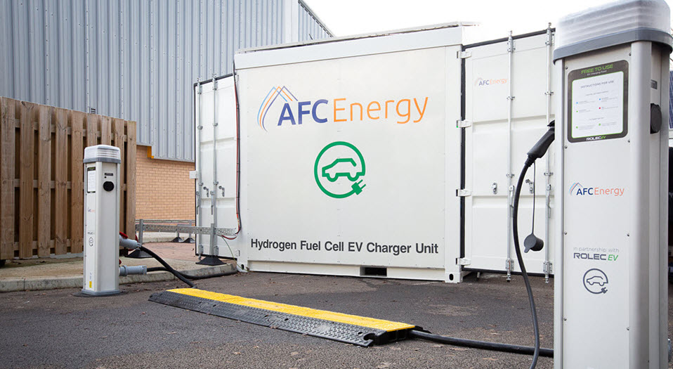 fuelcellsworks, New Hydrogen Fuel Cell-Powered Fast Chargers