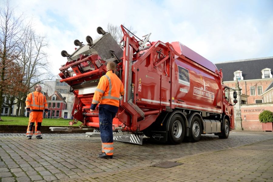 Hydrogen Fuel Cell Waste Truck Takes To The Streets Of Groningen