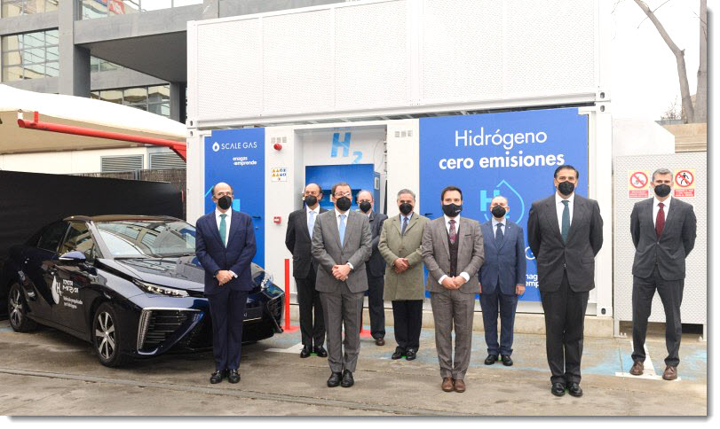 The First Hydrogen Refueling Station in Spain for Long Range Fuel Cell Electric Vehicles Inaugurated 1