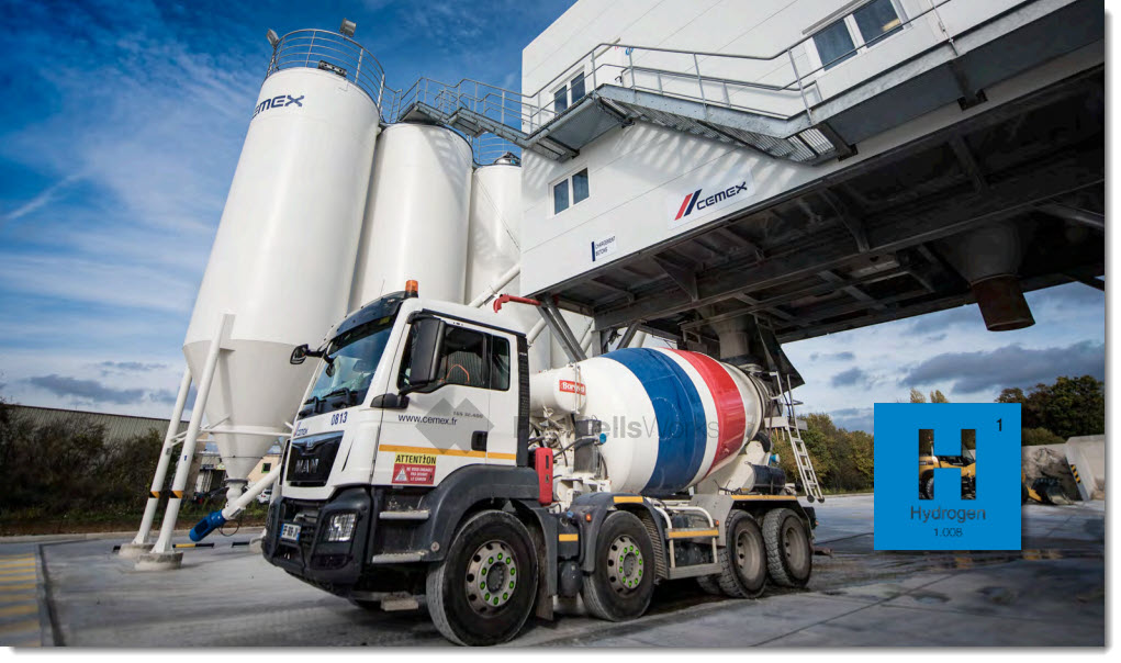 fuelcellsworks, CEMEX Successfully Deploys Hydrogen-based Ground-breaking Technology