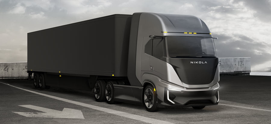 fuelcellsworks, nikola, fuel cells vehicles