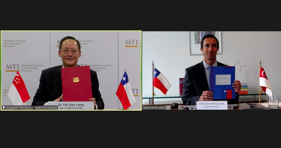 Chile and Singapore Sign a Memorandum of Understanding (Mou) to Facilitate Cooperation on Green Hydrogen 1 Snag 46ea0c8