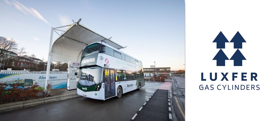 fuelcellsworks, World’s First Zero Emission Hydrogen Double Decker Buses Begin Operating in Aberdeen, Fueled by System from Luxfer Gas Cylinders