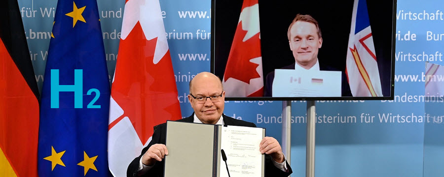 Fuel cells works, Canada, Germany Sign Hydrogen Cooperation Deal