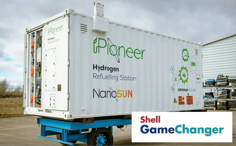 Fuel cells works, hydrogen, NanoSun, GameChanger, HRS, Fuel cells