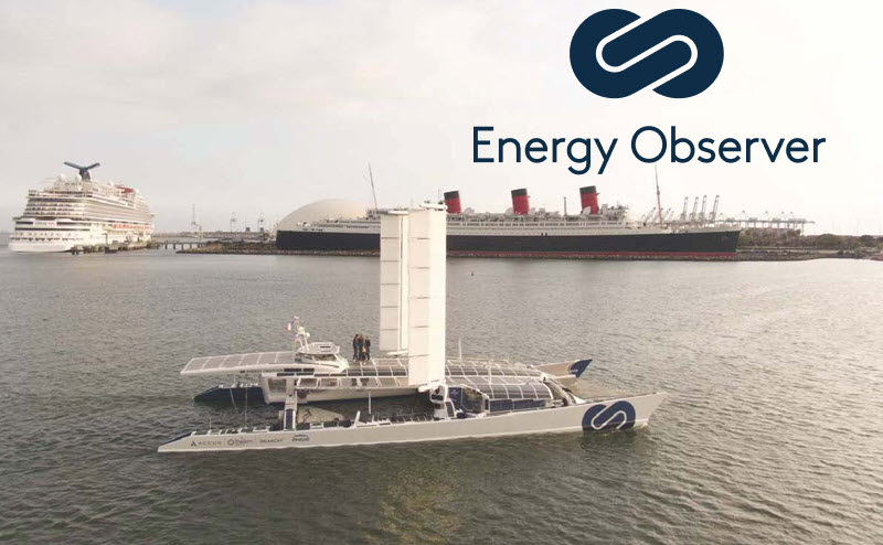 The First American Stopover for the Vessel From the Future: Energy Observer Is in Long Beach 1 The First American Stopover for the Vessel From the Future Energy Observer Is in Long Beach 1