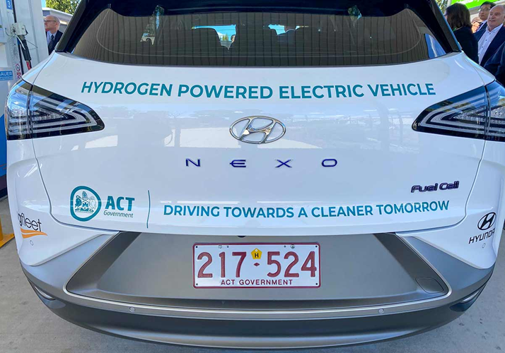 Fuel cells works, hydrogen, ACT, Zero Emissions, vehicle, fuel cell