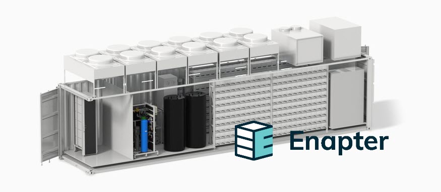 Enapter's AEM Multicore Electrolyser Will Lower the Cost of Green Hydrogen Production 1 Fuel cells works, hydrogen, Enapter, AEM, Electrolyser