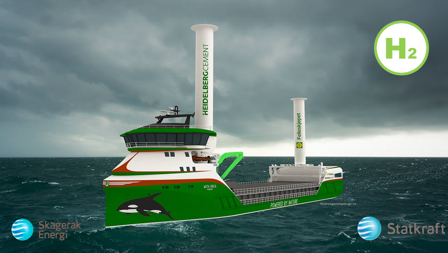 Fuel Cells works, Norweigan Companies to Provide World’s First Hydrogen-Powered Cargo Ship With Green Hydrogen