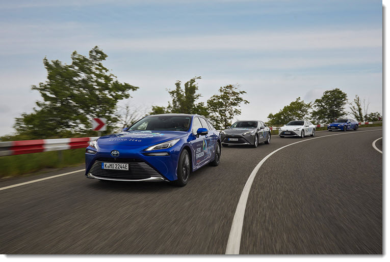 Successful Toyota Beyond Zero Emission Tour With Hydrogen Fuel Cell Mirai