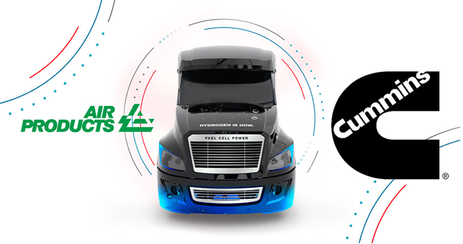 Fuel Cells Works, Air Products and Cummins to Accelerate Development and Deployment of Hydrogen Fuel Cell Trucks