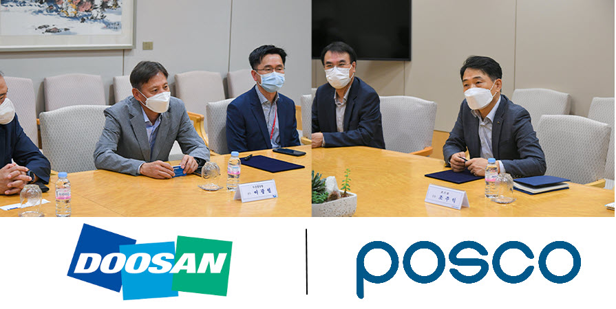 fuel cells works, Doosan Heavy Pursues Ammonia-Fueled Hydrogen Gas Turbine Development Together with POSCO and RIST