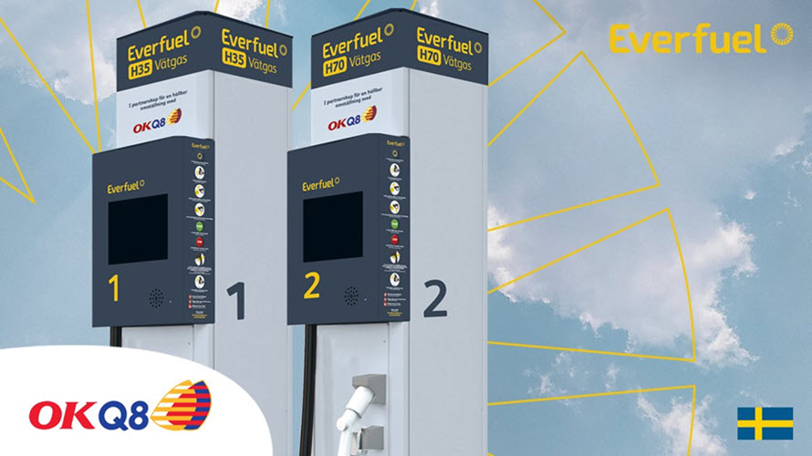 Fuel Cells Works, Everfuel and OKQ8 to Cooperate on Swedish Hydrogen Station Network