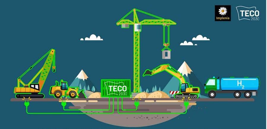 fuel cells works, TECO 2030 and Implenia Awarded Funding for Developing Zero-Emission Hydrogen Based Solutions for Construction Sites