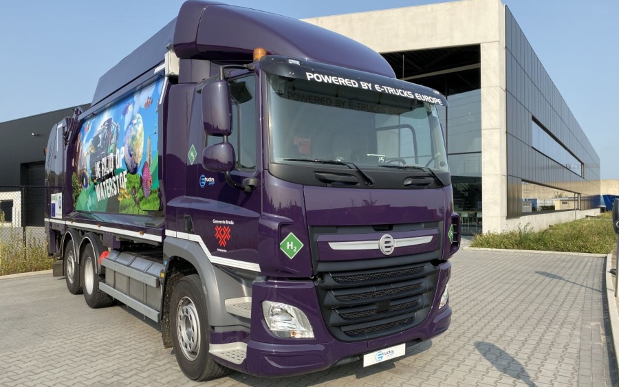 Fuel Cells Works, Emission-Free Refuse Collection Trucks With Proton Motor System In Use