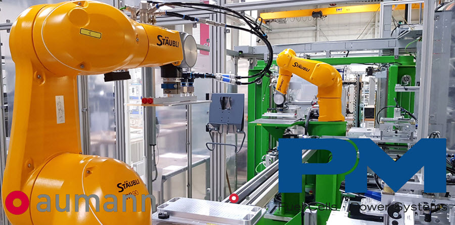 Fuel Cells Works, Aumann AG and Proton Motor Fuel Cell GmbH to Cooperate on Automated Hydrogen Fuel Cell Production Plant