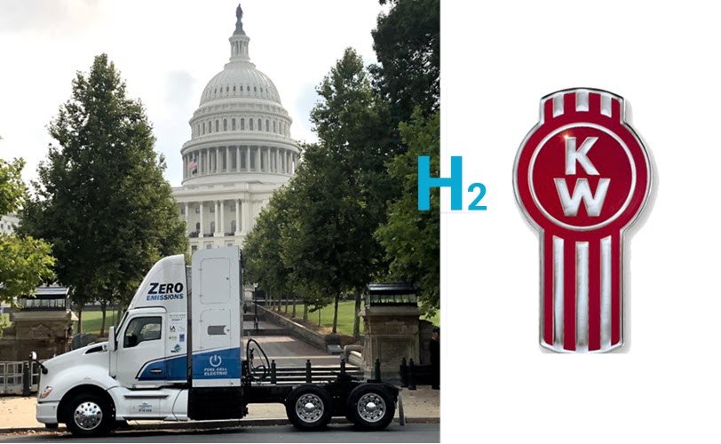 Fuel Cells Works, Kenworth T680 Fuel Cell Electric Vehicle Powered By Hydrogen Featured In Washington, D.C.