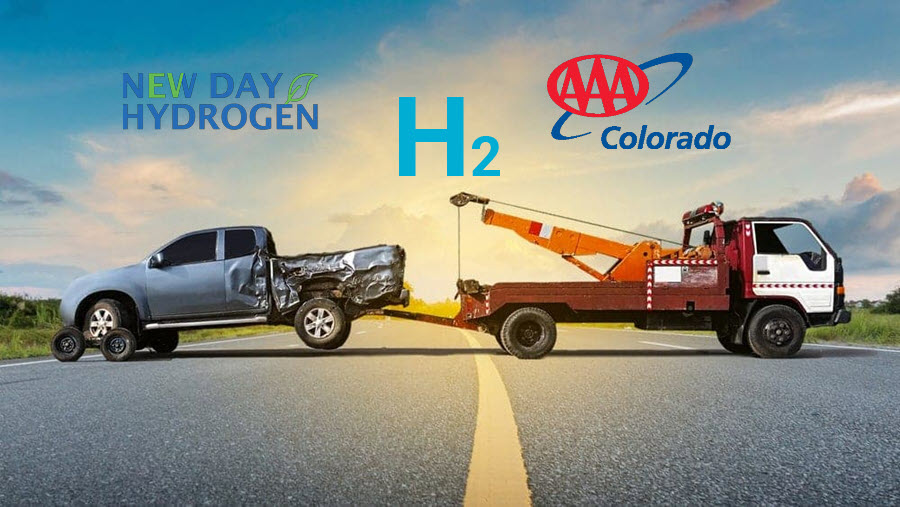 Fuel Cells Works, A New Fleet of Hydrogen-Fueled Tow Trucks is Coming to Colorado Thanks to AAA & New Day Hydrogen