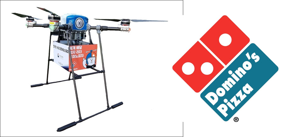 Domino's drone hot sale