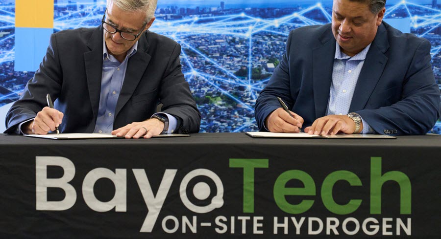 Emerson and BayoTech Team to Accelerate Scaling Production and Distribution of Low-Cost, Low-Carbon Hydrogen 1 Fuel Cells Works, Emerson and BayoTech Team to Accelerate Scaling Production and Distribution of Low-Cost, Low-Carbon Hydrogen