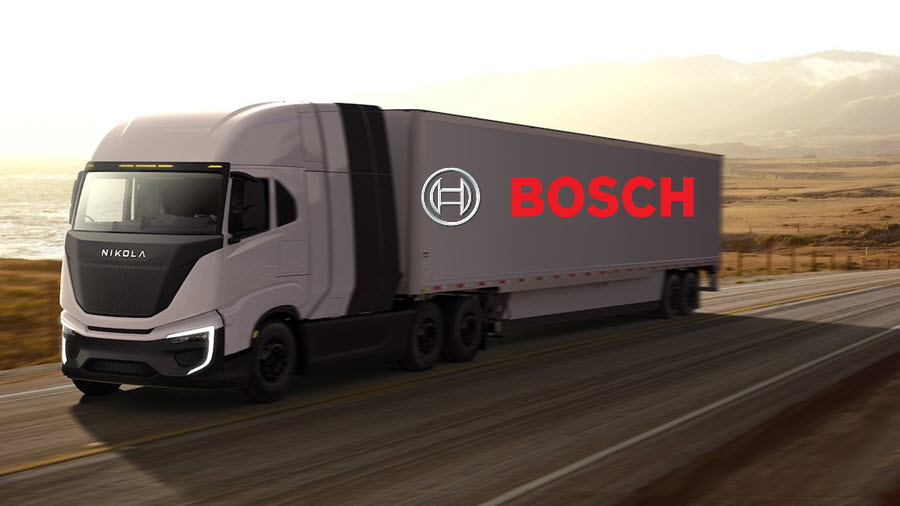 Fuel Cells Works, Nikola Announces Strategic Agreements With Bosch For Fuel-cell Manufacturing