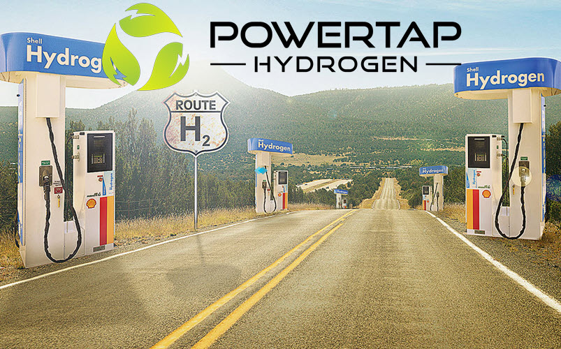 Powertap Files First Municipal Application For Siting Of Gen3 Hydrogen Dispensing Units In California