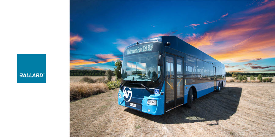 Ballard New Zealand Hydrogen Fuel Cell Bus