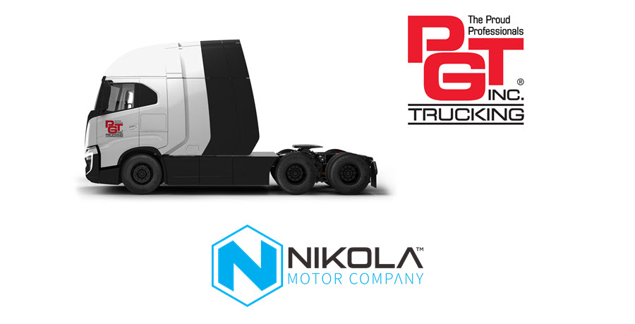 Fuel Cells Works, Nikola and PGT Trucking Sign Agreement for 100 Nikola Hydrogen Fuel Cell Electric (FCEV) Trucks