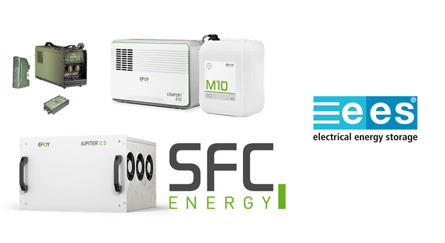 Fuel Cells Works, SFC Energy Presents Environmentally Friendly Hydrogen Fuel Cell Technology and System Solutions at ees Europe