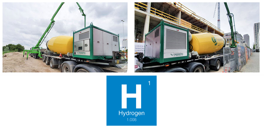 Fuel Cells Works, Terberg Introduces Electric and Hydrogen PTO for Construction Industry