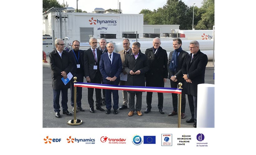 Fuel Cells Works, France: Auxerois Inagurates Largest Hydrogen Production and Distribution Site in France