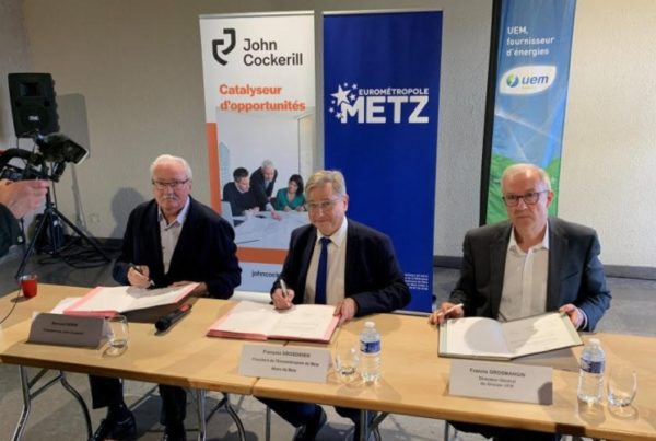 John Cockerill, UEM and Metz Métropole are Partners to Develop a Hydrogen Production Chain Dedicated to Ecomobility 4 Fuel Cells Works, John Cockerill, UEM and Metz Métropole are Partners to Develop a Hydrogen Production Chain Dedicated to Ecomobility