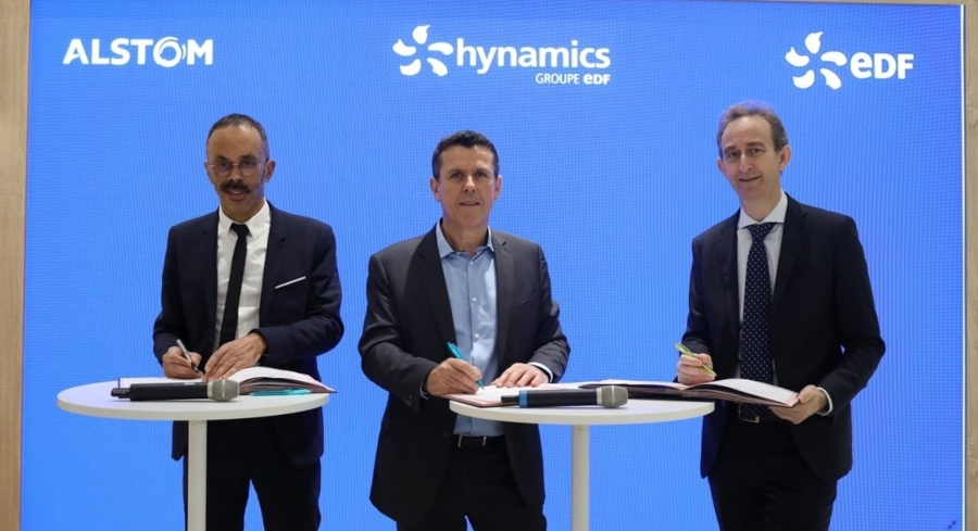 Fuel Cells Works, Alstom and Hynamics (EDF) Sign a Partnership Agreement to Optimise the Fuelling of Hydrogen Trains