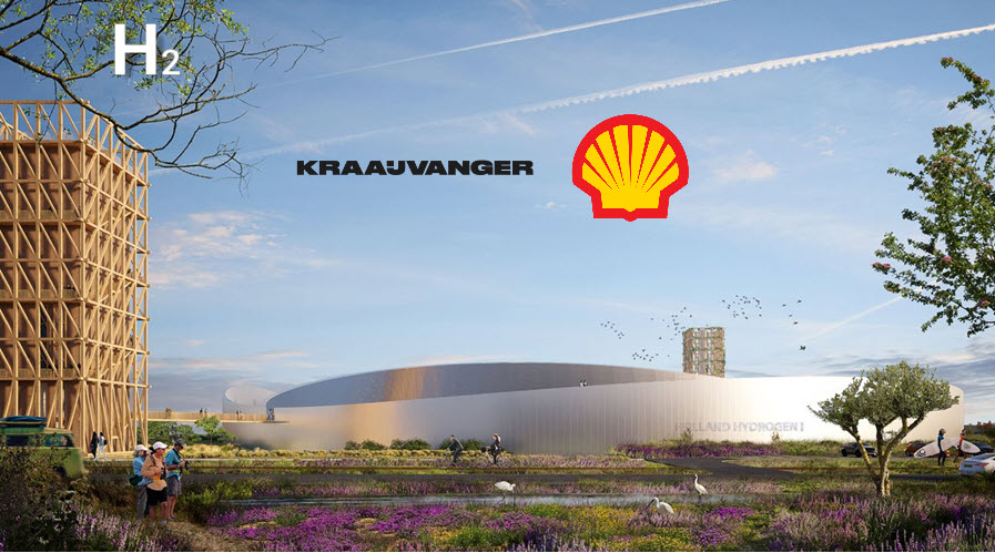 Fuel Cells Works, Netherlands: Kraaijvanger Designing the World's Largest Green Hydrogen Plant for Shell