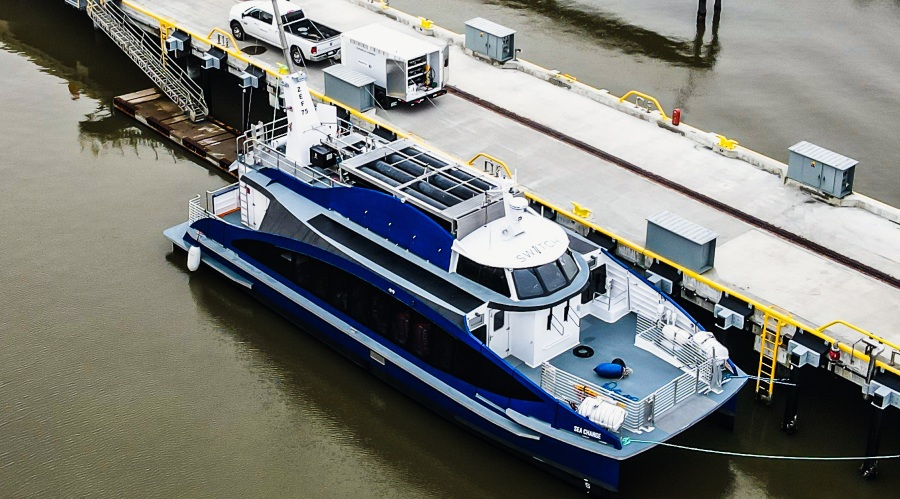 Fuel Cells Works, SWITCH Maritime Completes First-Ever Hydrogen Fueling of Maritime Vessel in US