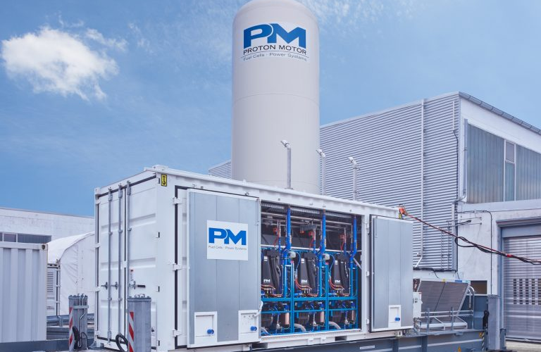 Proton Motor Delivers Product Innovation to Shell: New Self-Sufficient Fuel Cell Power Plant “HyShelter 240” 1 Fuel Cells Works, Proton Motor Delivers Product Innovation to Shell: New Self-Sufficient Fuel Cell Power Plant “HyShelter 240”