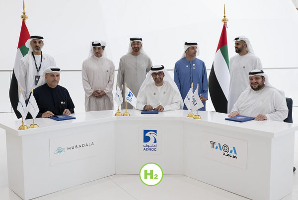 UAE: Energy Companies ADNOC, Mubadala and TAQA Combining Forces in Renewable and Green Hydrogen Energy 3 UAE Energy Companies ADNOC Mubadala and TAQA Combining Forces in Renewable and Green Hydrogen Energy