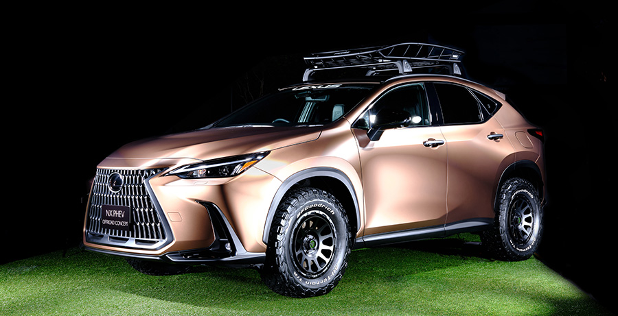 Fuel Cells Works, Lexus to Debut the NX PHEV OFFROAD Concept and Hydrogen Engine Equipped ROV Concept at the Tokyo Auto Salon