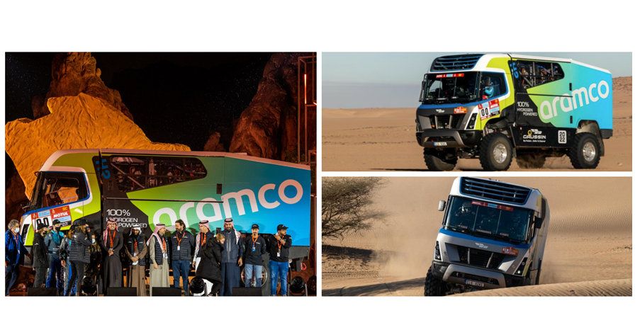 Fuel Cells Works, Aramco-Sponsored Hydrogen Truck Enters Dakar Rally