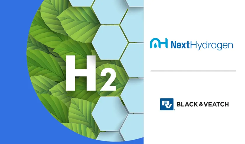 Next Hydrogen Announces Collaboration With Black & Veatch on Green Hydrogen