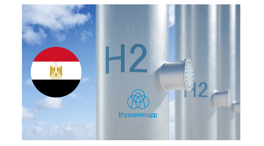 Fuel Cells Works, Thyssenkrupp: We Are Working With Egypt to Build a Green Hydrogen Plant