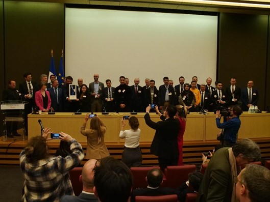 Christophe Gaussin, CEO of the GAUSSIN Group, Elected "Hydrogen Personality of the Year" at the Hydrogénies - Hydrogen Awards at the French National Assembly 2 Imagen1 4