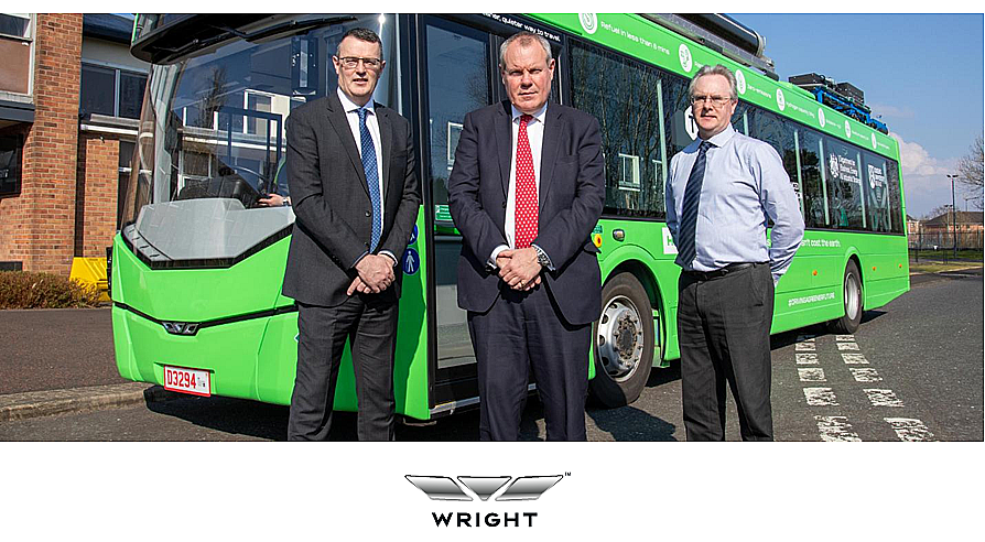 Fuel Cells Works, Minister of State for Northern Ireland Visits Wrightbus to Talk About the Vital Role Hydrogen Must Play in the Green Economy